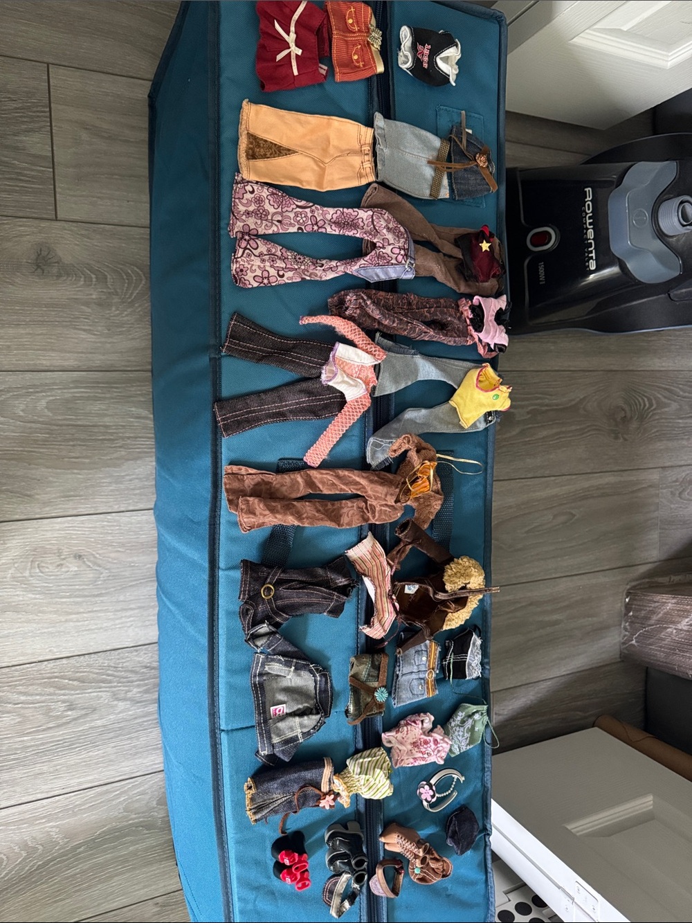 Barbie Mix-and-Match Outfit & Accessory Lot - Pink, Brown, Yellow, Blue